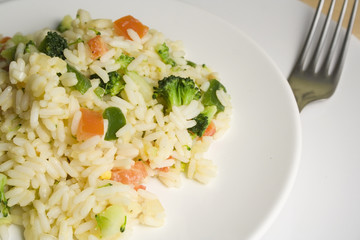 vegatable risotto