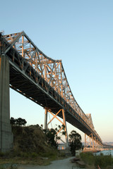 Fototapeta na wymiar bay bridge