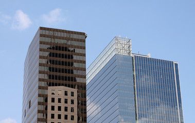 modern skyscrapers