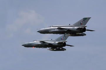 mig-21 fishbed formation