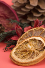 mandarin,cloves & cinnamon pot pourri