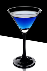 cool blue cocktail