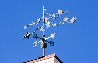 Obraz premium star weather vane