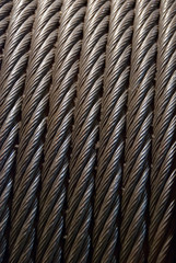 roll of steel cable