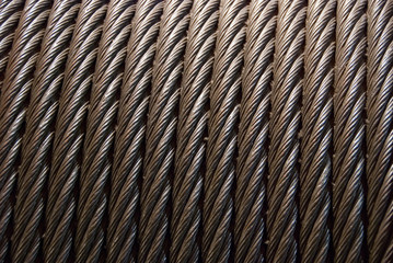 roll of steel cable