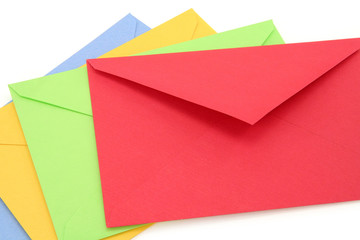 colorful envelopes