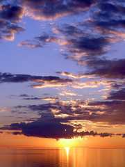 sunrise sea