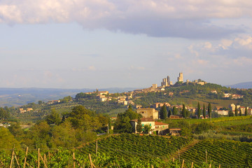 Fototapeta na wymiar San Gimignano - toskana