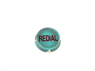 green redial button