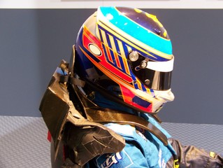 casque de pilote de f1