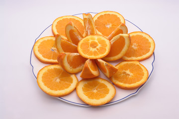 Naklejka na ściany i meble greek oranges