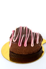 chocolate heart cake