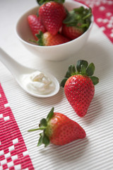 strawberries & cream