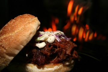 pulled pork barbecue