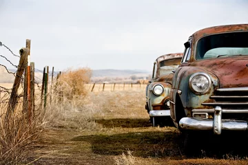 Foto op Plexiglas Oldtimers antieke auto& 39 s