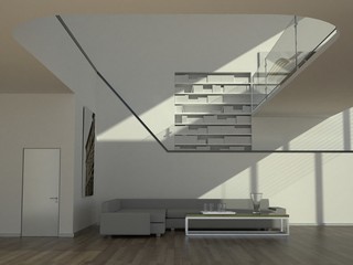 the classical modern interior