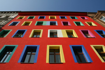 multicoloured