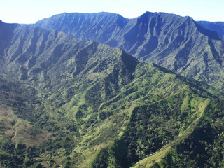 Naklejka premium mountain ridge