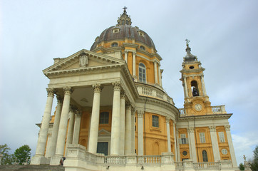 Fototapeta na wymiar basilica di superga
