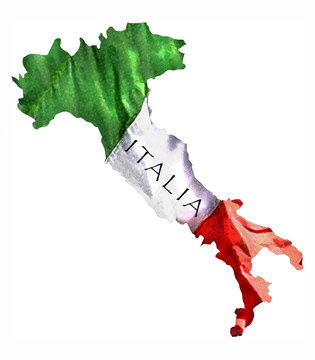 map of italia