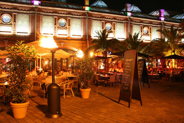 restaurant terrace