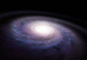galassia spirale - obrazy, fototapety, plakaty