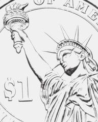 george washington dollar coins seven