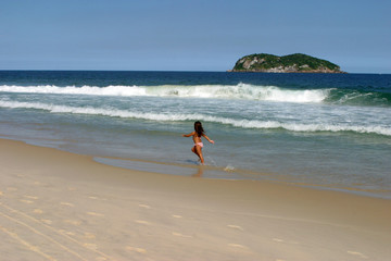 girl from ipanema beach