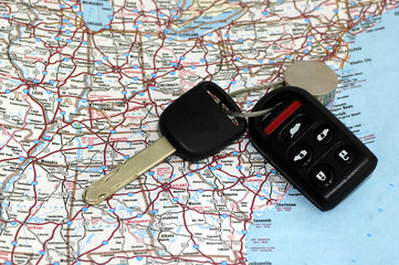 keys over map