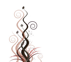 background - illustration - flower