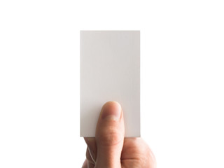 white card