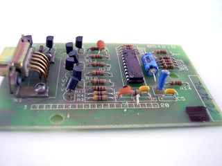 electronic parts of a unit