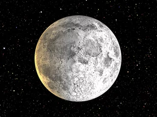 Selbstklebende Fototapeten der Mond © Michael Ransburg