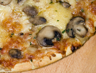 mushroom pizza