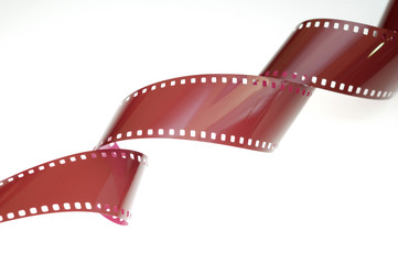 close-up of 35mm film