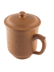 chinese tea cup with lid