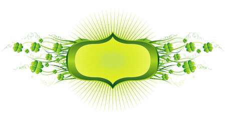 cartouche for st. patrick's day