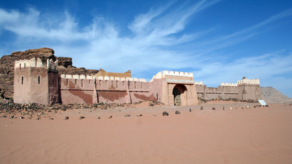 desert castle for movie