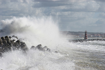 brandung in peniche