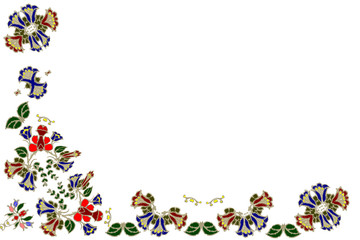 color flower pattern