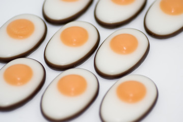 schoko-spiegeleier