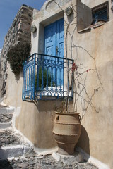 house in pyrgos, santorini