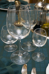 preparation for a dinner