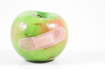 apple and band aid