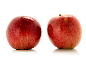 red apples