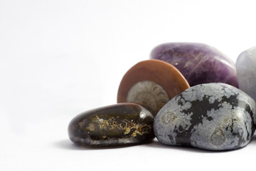 composizione di minerali e fossili