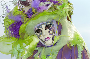 green mask