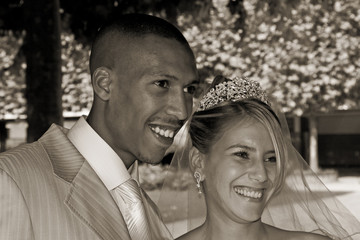 pose des mari&eacute;s 4