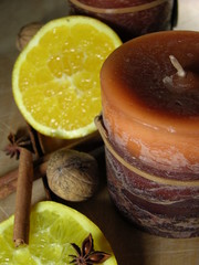 winterliches arrangement