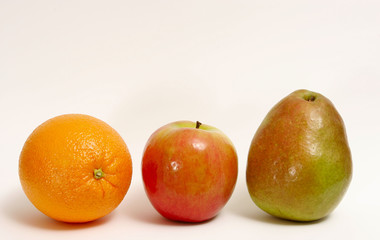 isolated fruits